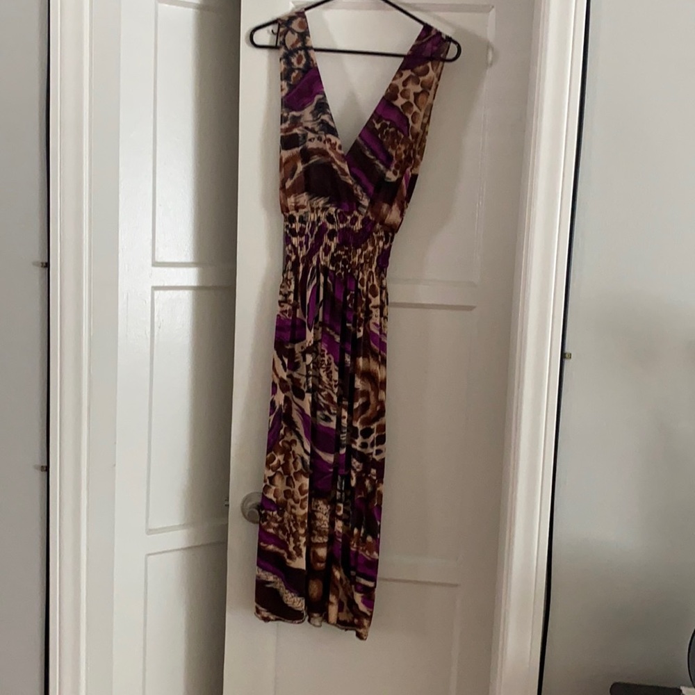 Cheetah print dress. Size medium.